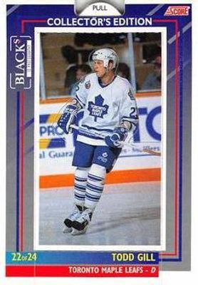 1993 Score Black's Toronto Maple Leafs Pop-Ups #22 Base