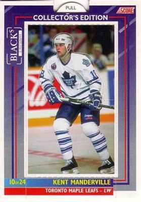 1993 Score Black's Toronto Maple Leafs Pop-Ups #10 Base