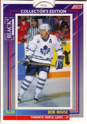 1993 Score Black's Toronto Maple Leafs Pop-Ups #5 Base