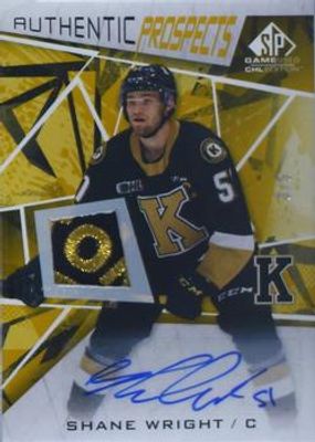 2021 SP Game Used CHL #A-1 Autographs Patch Gold Achievement /5