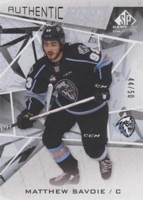 2021 SP Game Used CHL #A-2 Authentic Prospects Silver Achievement /50