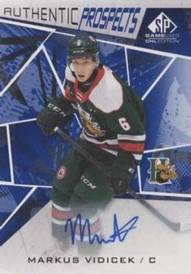 2021 SP Game Used CHL #12 Autographs Blue