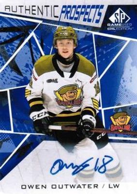 2021 SP Game Used CHL #43 Autographs Blue