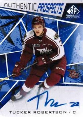 2021 SP Game Used CHL #50 Autographs Blue