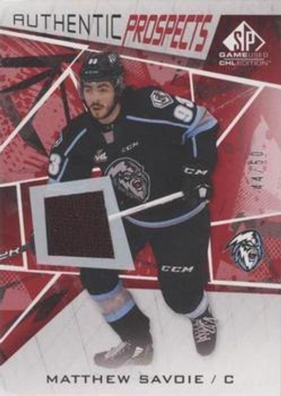 2021 SP Game Used CHL #A-2 Memorabilia Red Achievement /50