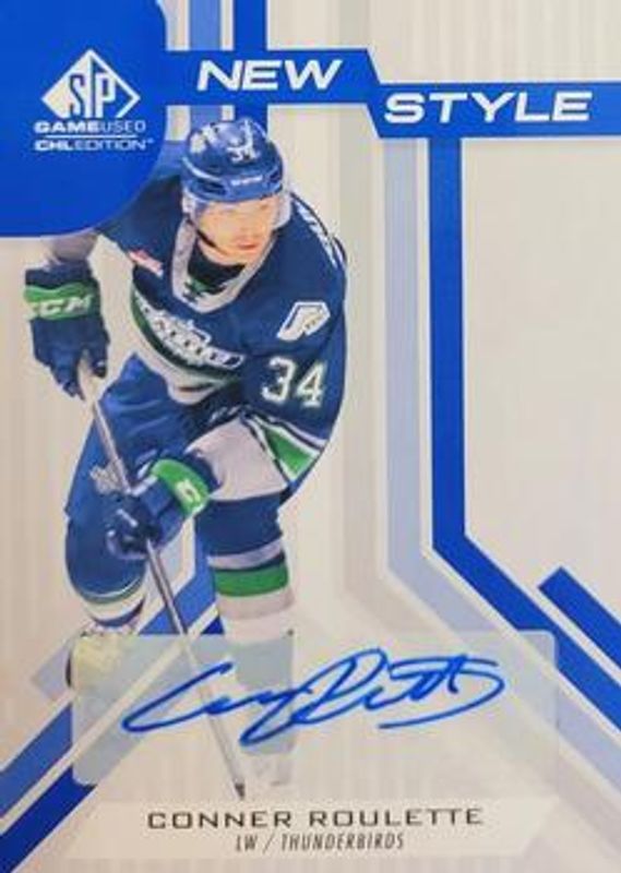 2021 SP Game Used CHL #NS-CR New Style Autographs