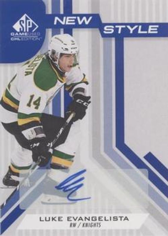 2021 SP Game Used CHL #NS-LE New Style Autographs