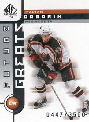 2001 SP Authentic #123 Base /3500