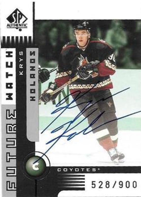 2001 SP Authentic #179 Future Watch /3500