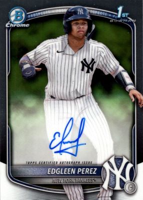 2025 Bowman #CPA-EPZ Chrome Prospect Auto (1st)