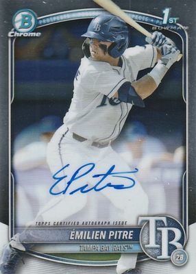2025 Bowman #CPA-EPI Chrome Prospect Auto (1st)