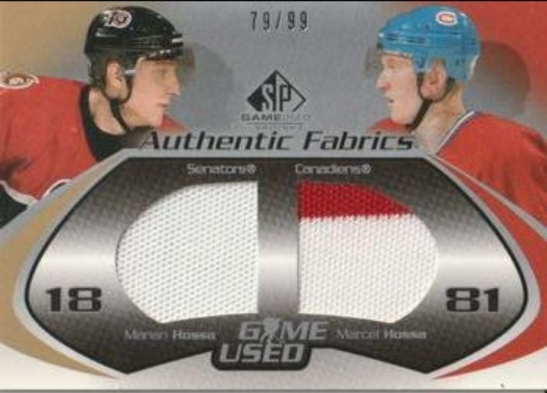 2003 SP Game Used #DF-HH Authentic Fabrics /99