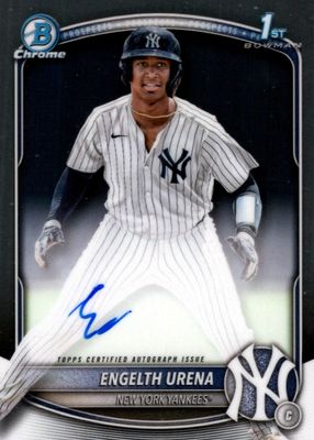 2025 Bowman #CPA-EU Chrome Prospect Auto (1st)