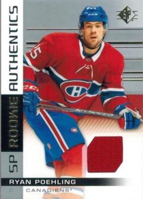 2019 SP #125 SP Rookie Authentics Jerseys