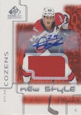2019 SP Game Used CHL #NS-DC 2000 New Style Tribute Red Jersey Autographs