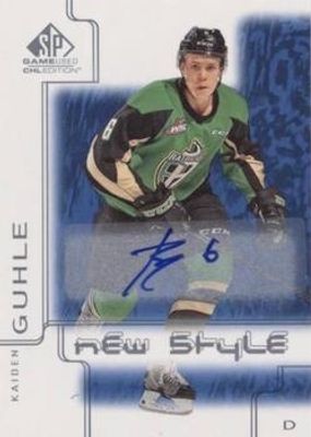2019 SP Game Used CHL #NS-KG 2000 New Style Tribute Blue Autographs