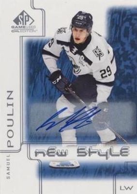 2019 SP Game Used CHL #NS-SP 2000 New Style Tribute Blue Autographs