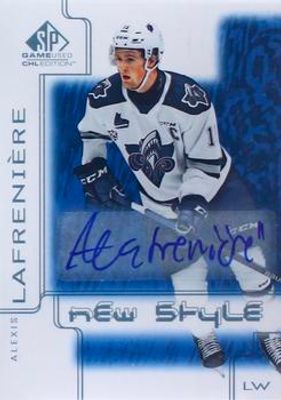 2019 SP Game Used CHL #NS-AL 2000 New Style Tribute Blue Autographs