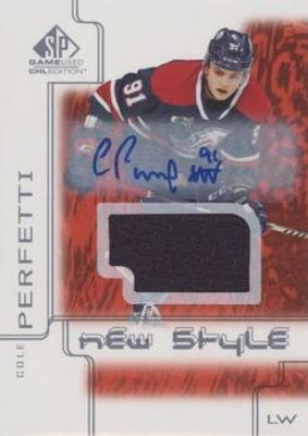 2019 SP Game Used CHL #NS-CP 2000 New Style Tribute Red Jersey Autographs
