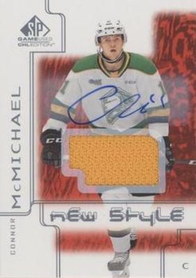 2019 SP Game Used CHL #NS-CM 2000 New Style Tribute Red Jersey Autographs