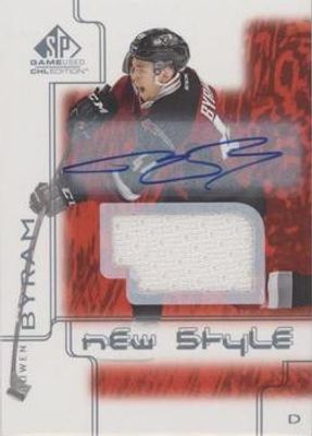 2019 SP Game Used CHL #NS-BB 2000 New Style Tribute Red Jersey Autographs