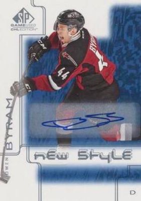 2019 SP Game Used CHL #NS-BB 2000 New Style Tribute Blue Autographs