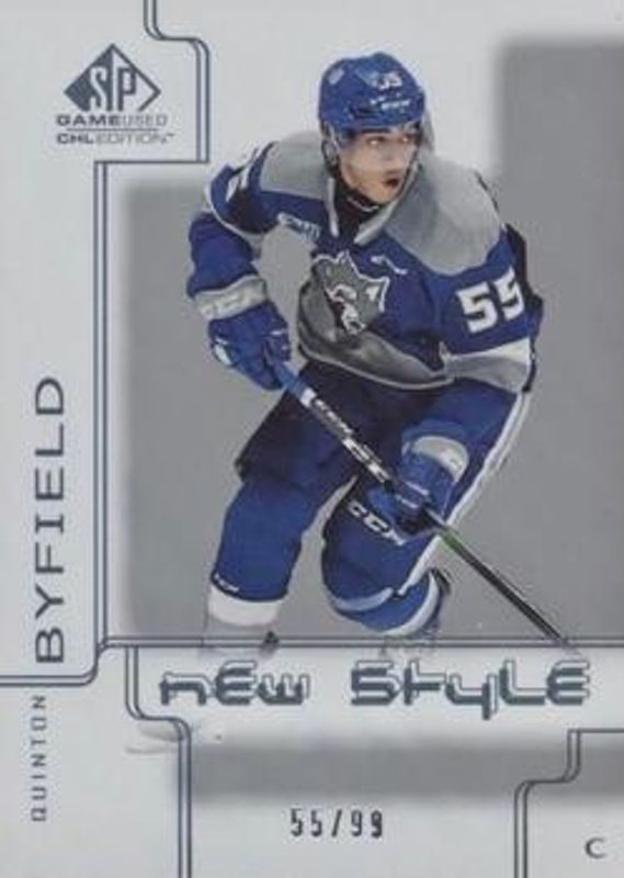 2019 SP Game Used CHL #NS-QB 2000 New Style Tribute /99