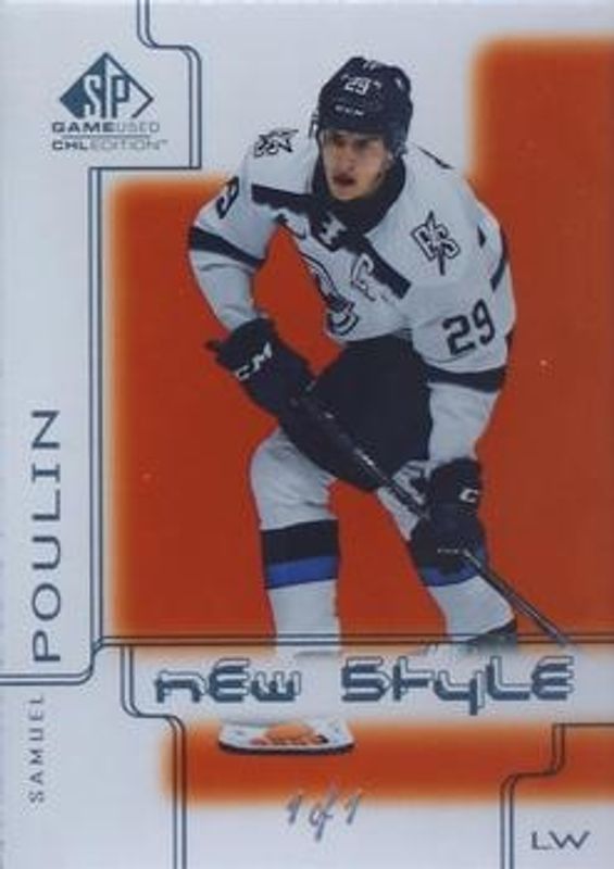 2019 SP Game Used CHL #NS-SP 2000 New Style Tribute Orange /1