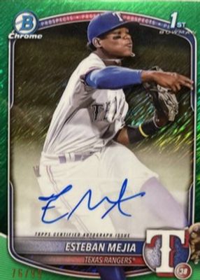 TOPPS MLBカード BOWMAN CHROME PROSPECT AUTOGRAPHS GOLD REFRACTORS FRANCISCO MEJIA 41/50 #CPA-FM 送料無料 中古 IT1 s-l400.jpg