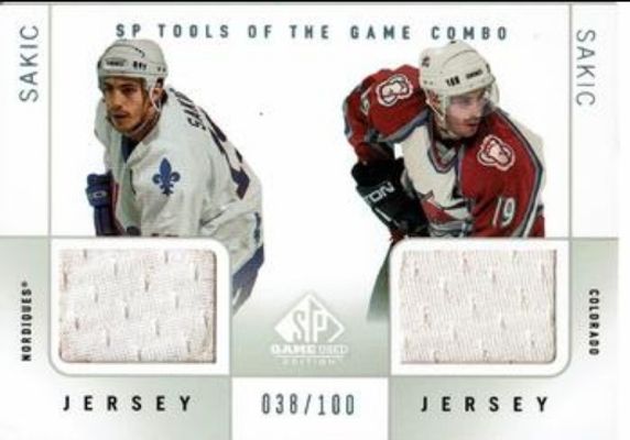 2000 SP Game Used #C-SS Tools of the Game Combos /100