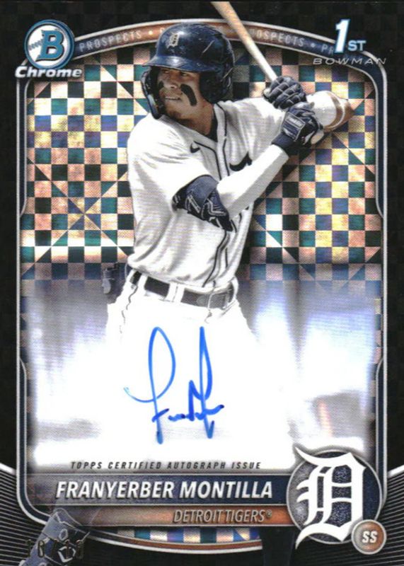 2025 Bowman #CPA-FM Chrome Prospect Auto - Black X-Fractor /10 (1st)