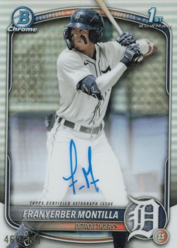 2025 Bowman #CPA-FM Chrome Prospect Auto - Refractor /499 (1st)