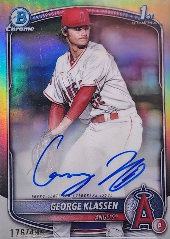 2025 Bowman #CPA-GK Chrome Prospect Auto - Refractor /499 (1st)