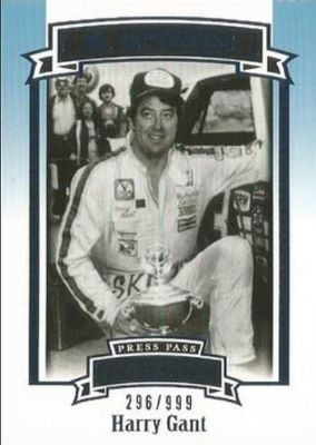 2007 Press Pass Legends #B-52 Blue /999