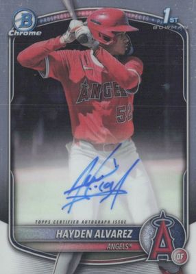 2025 Bowman #CPA-HA Chrome Prospect Auto (1st)