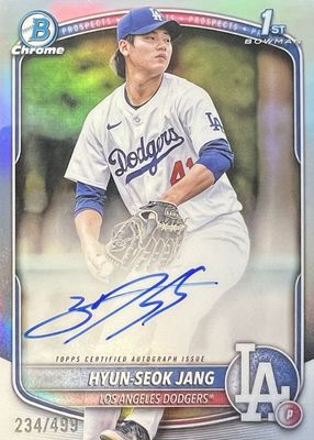 2025 Bowman #CPA-HJ Chrome Prospect Auto - Refractor /499 (1st)