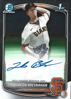 2025 Bowman #CPA-JBR Chrome Prospect Auto (1st)