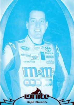 2012 Press Pass Ignite #10 Color Proof Cyan