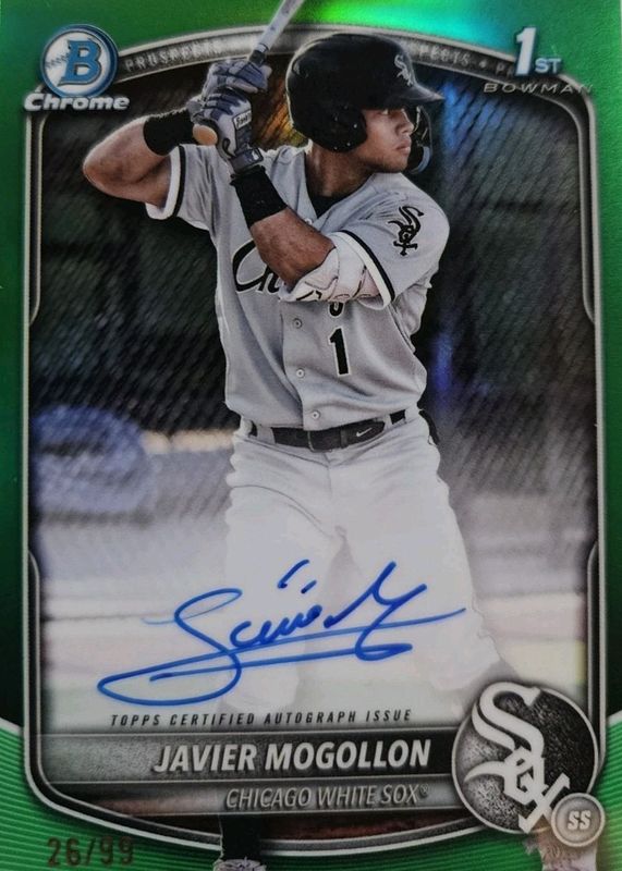 2025 Bowman #CPA-JMO Chrome Prospect Auto - Green Refractor /99 (1st)