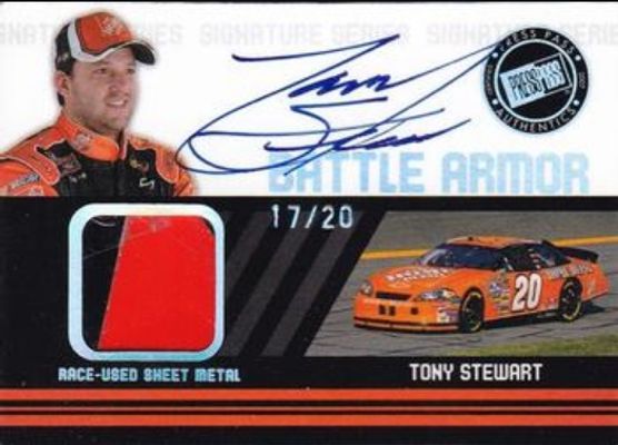 2007 Press Pass Stealth #BAS-TS Battle Armor Autographs /8