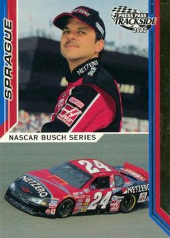 2002 Press Pass Trackside #44 Beckett Samples