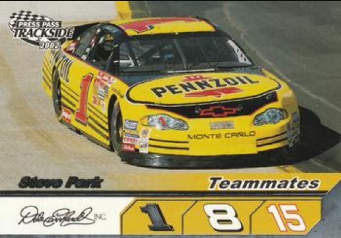 2002 Press Pass Trackside #75 Base