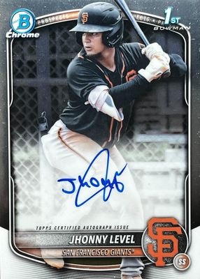 2025 Bowman #CPA-JL Chrome Prospect Auto (1st)