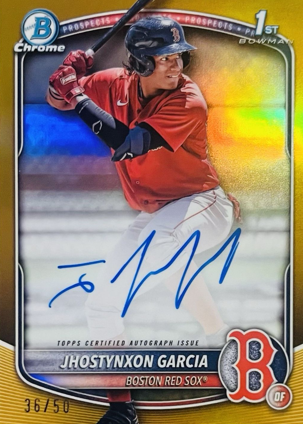 シングルカード Luis Garcia 1st Bowman Chrome Autographs Luis Garcia 1st Bowman Chrome Autographs