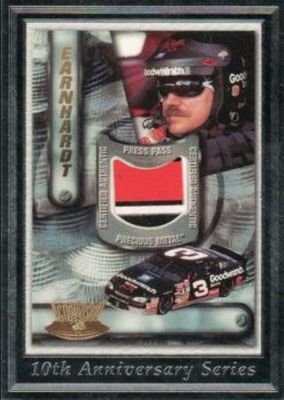 2003 Press Pass Premium #TA-22 Dale Earnhardt 10th Anniversary