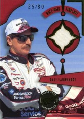 2002 Press Pass Premium #FD-11 Race Used Firesuit Drivers /80