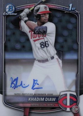 2025 Bowman #CPA-KDW Chrome Prospect Auto (1st)