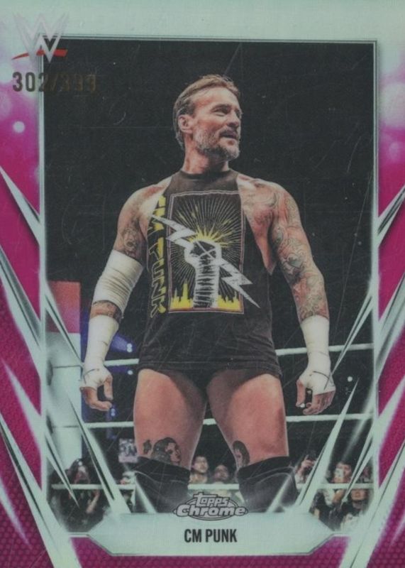 2026 Topps Chrome WWE #49 Magenta Refractor /399