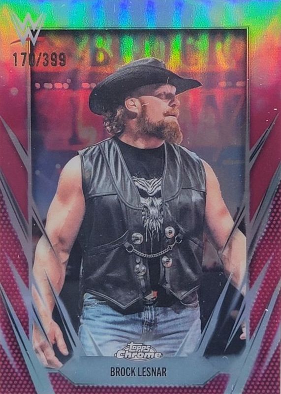 2026 Topps Chrome WWE #168 Magenta Refractor /399