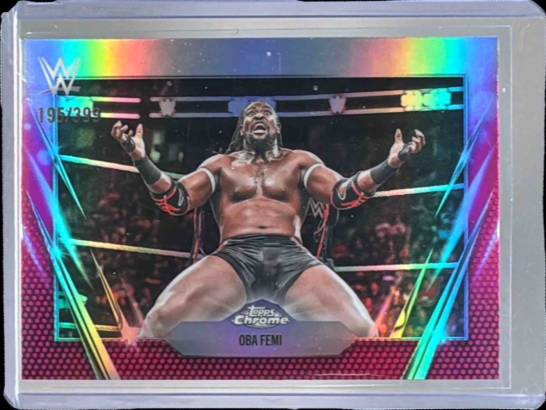 2026 Topps Chrome WWE #120 Magenta Refractor /399